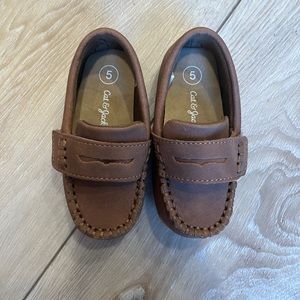 Cat & Jack toddler boys moccasins size 5